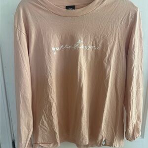 Peach Long Sleeve Shirt